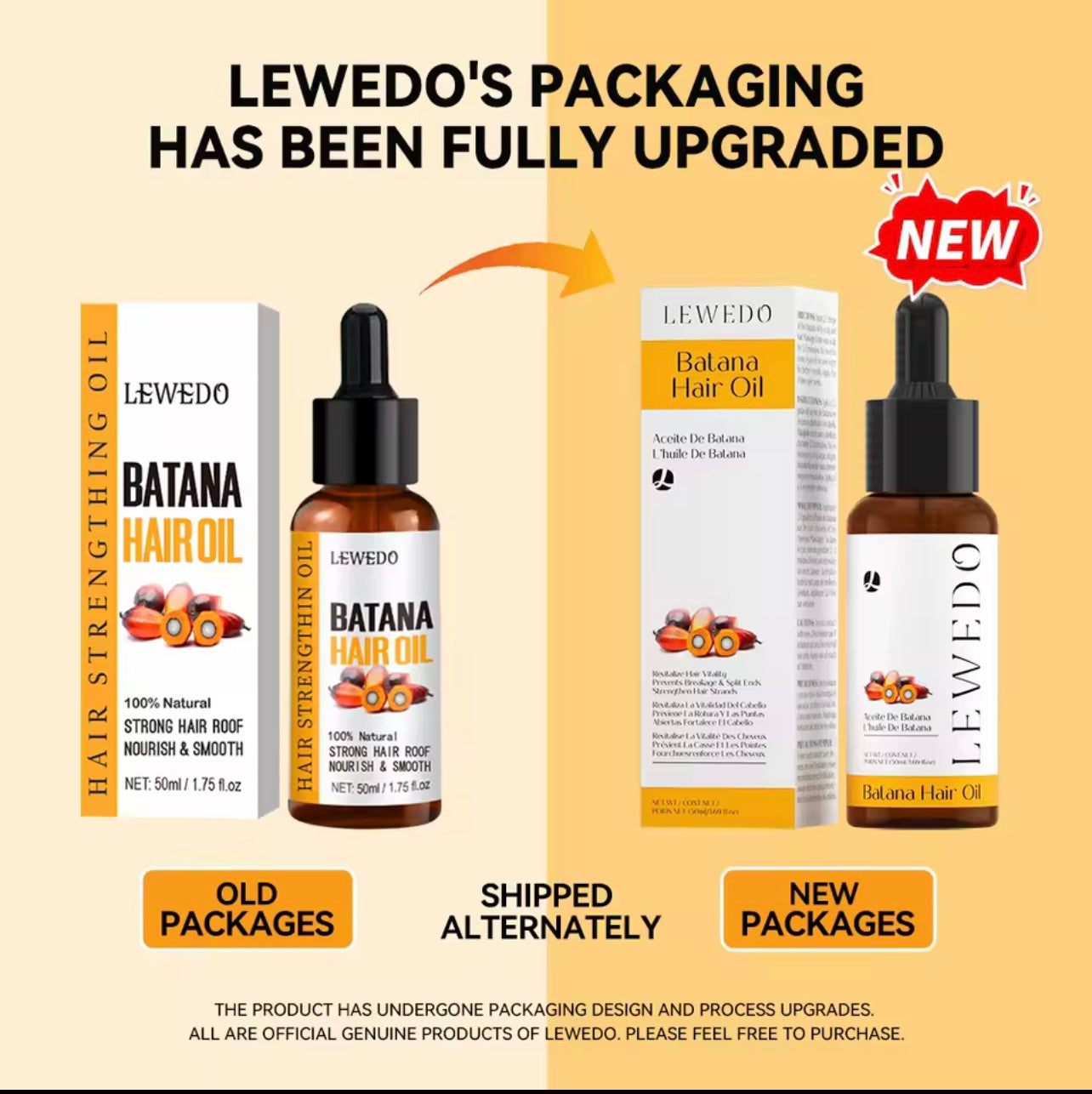 Lewedo Naturals Batana Oil