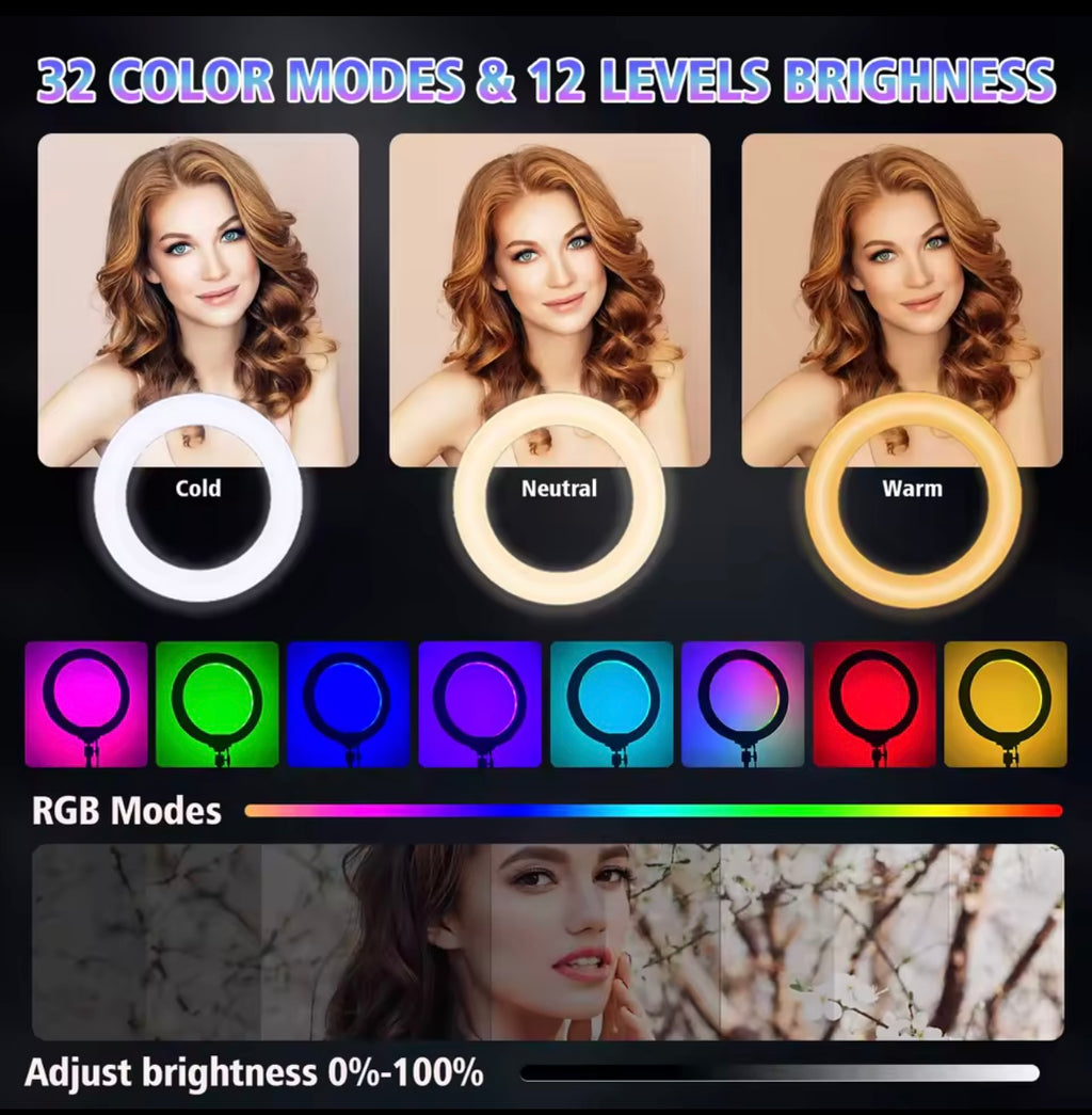 Professional Selfie Ring LED Light
